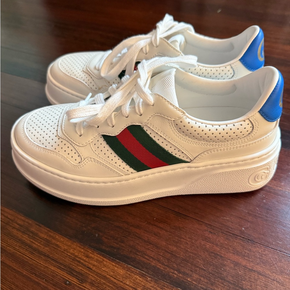 Gucci Chunky B Web sneaker .  Guaranteed authentic